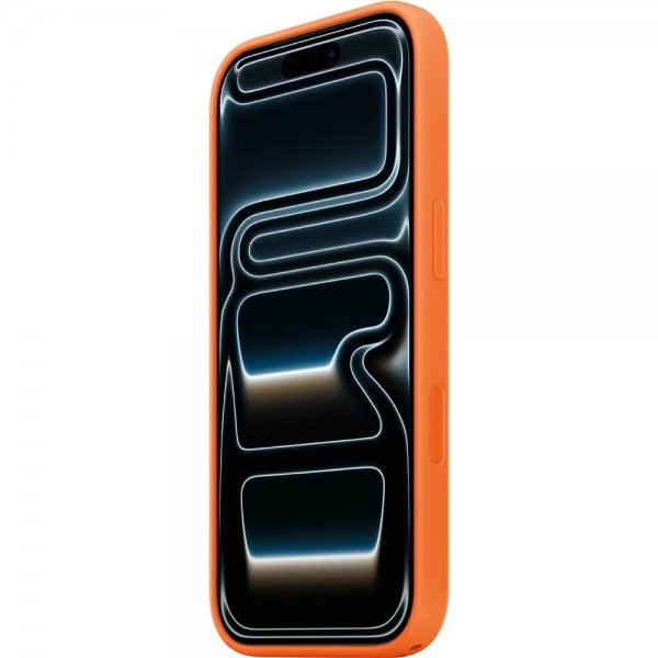 Apple Original iPhone 17 Pro Skal Silicone Case MagSafe Orange