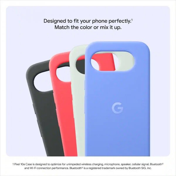 Google Original Pixel 10a Skal Silikon Lavender