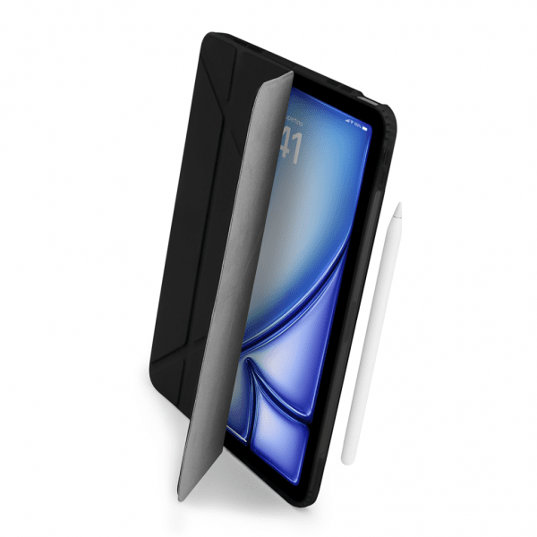 Pipetto iPad Air 13 (M2/M3/M4) Fodral Origami No1 Original Case Svart