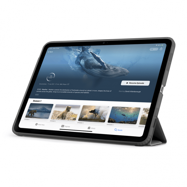 Pipetto iPad Air 13 (M2/M3/M4) Fodral Origami No1 Original Case Grå