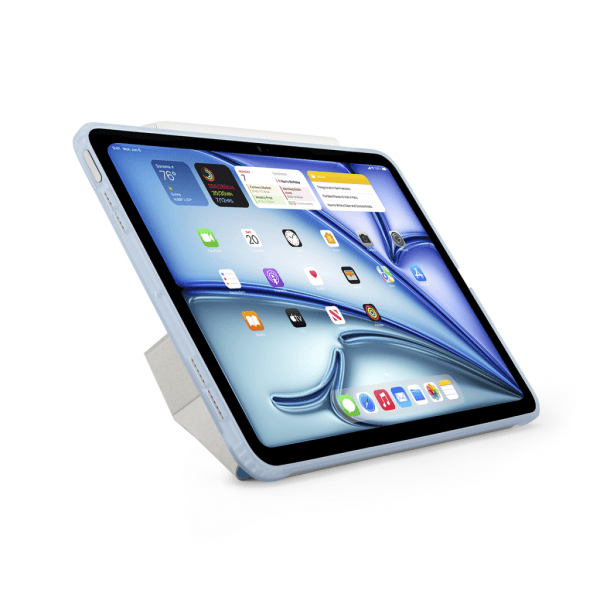 Pipetto iPad Air 11 (M2/M3/M4) Fodral Origami No1 Original Case Ljusblå