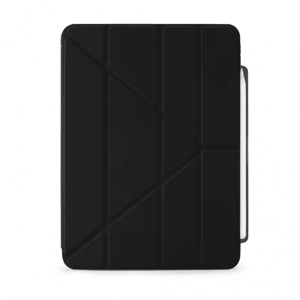 Pipetto iPad Air 11 (M2/M3/M4) Fodral Origami No3 Pencil Case Svart
