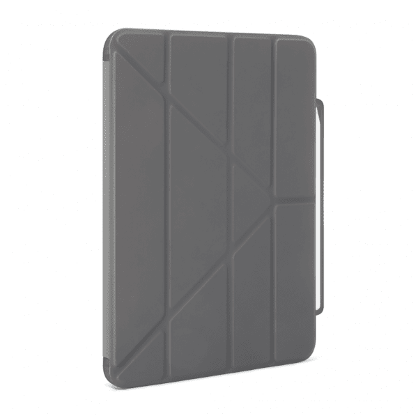 Pipetto iPad Air 11 (M2/M3/M4) Fodral Origami No3 Pencil Case Grå