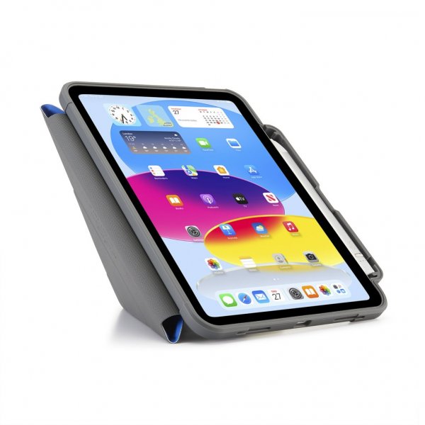 Pipetto iPad 10.9 (gen 10)/iPad 11 (A16) Fodral Origami No2 Pencil Shield Royal Blue