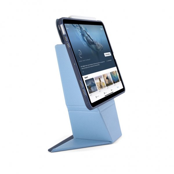 Pipetto iPad Air 11 (M2/M3/M4)/iPad Air 10.9 (gen 4/5) Fodral Origami No6 Stand Svart