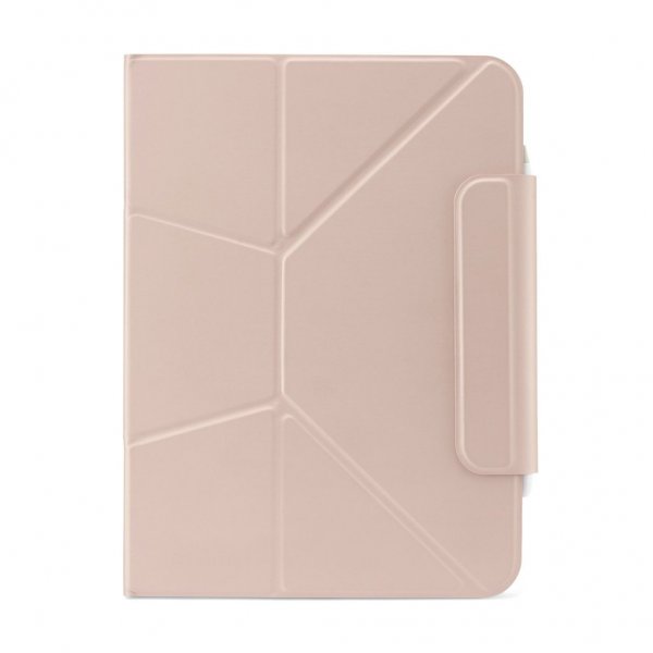 Pipetto iPad Air 11 (M2/M3/M4)/iPad Air 10.9 (gen 4/5) Fodral Origami No6 Stand Rosa