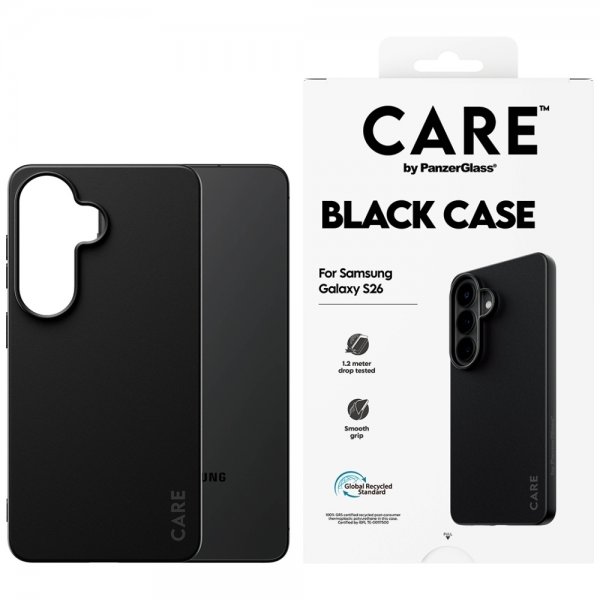 CARE by PanzerGlass Samsung Galaxy S26 Skal TPU Svart