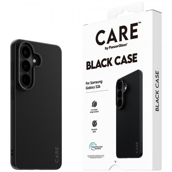 CARE by PanzerGlass Samsung Galaxy S26 Skal TPU Svart