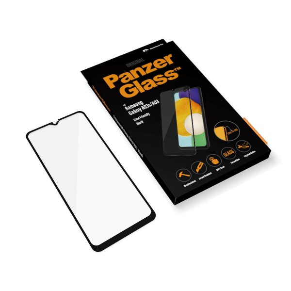 PanzerGlass Samsung Galaxy A03/A03s Skärmskydd CaseFriendly Edge-to-Edge