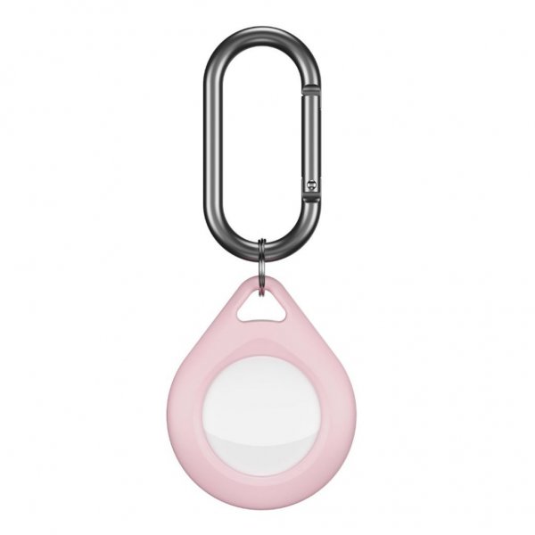 KeyBudz AirTag Hållare Secure Dock 4-pack Rosa