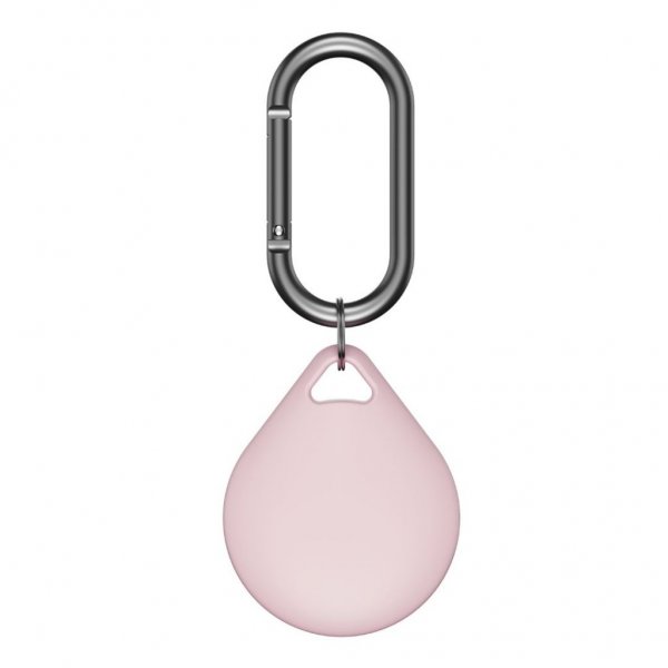 KeyBudz AirTag Hållare Secure Dock 2-pack Rosa