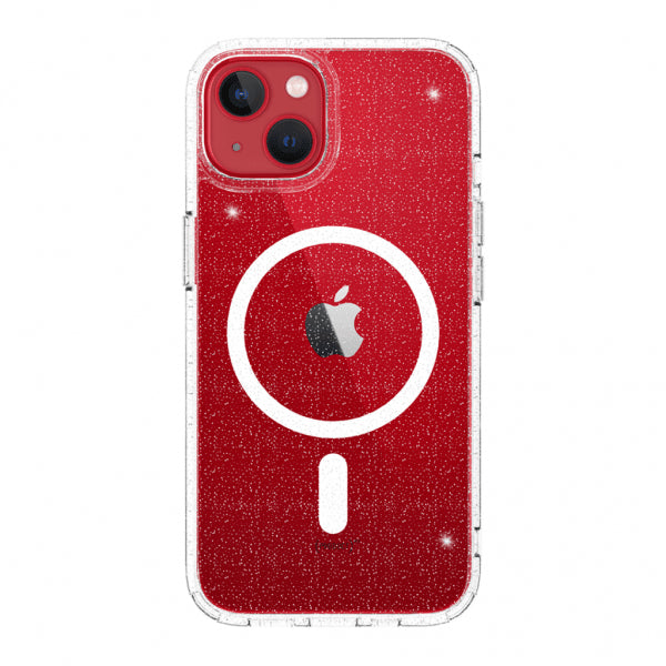 Just Mobile iPhone 14 Skal TENC BlingBling MagSafe Transparent