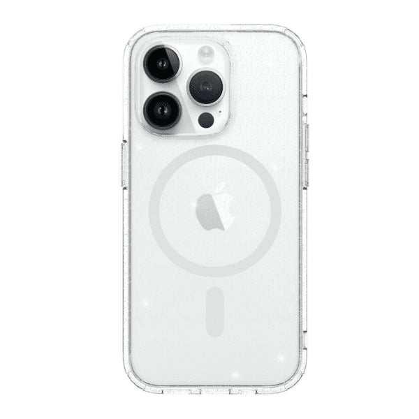 Just Mobile iPhone 14 Pro Skal TENC BlingBling MagSafe Transparent