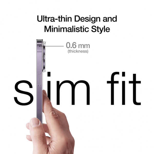 Just Mobile iPhone 14 Pro Skal TENC Slim Fit Transparent