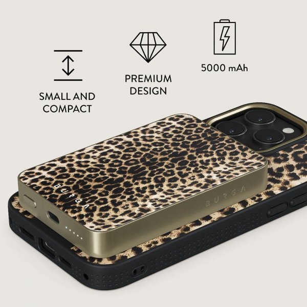 Burga Powerbank MagSafe 5000 mAh Player Gold