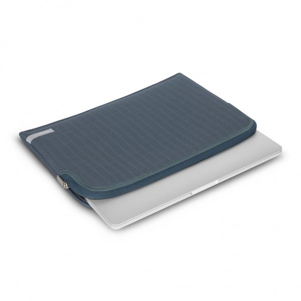 Moshi Pluma Laptop Sleeve 14" Herringbone Gray