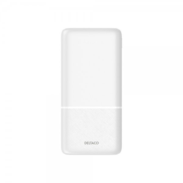 Deltaco Powerbank 20 000 mAh Vit