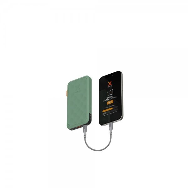 Xtorm Powerbank Fuel Series 5 20W 2xUSB-C 10 000 mAh Grön