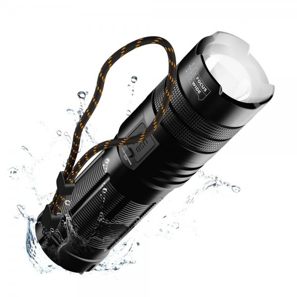 Xtorm Powerbank med Ficklampa 10 500 mAh USB-C PD 20W Svart