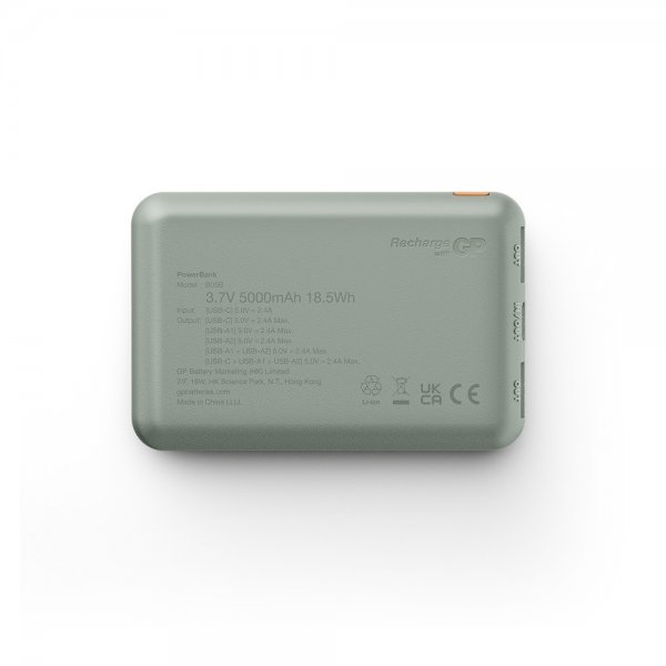 GP Powerbank Plus 5000 mAh Grön