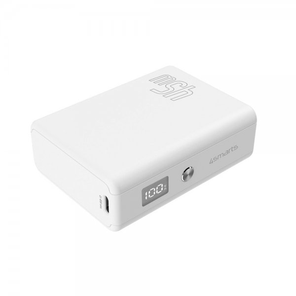 4smarts Powerbank Pocket Slim 10 000 mAh 45W Vit