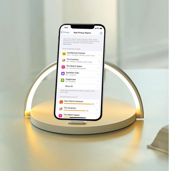 Celly ProLight LED Lamp Wireless Charger