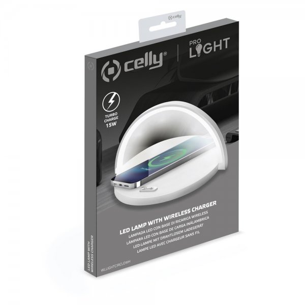 Celly ProLight LED Lamp Wireless Charger