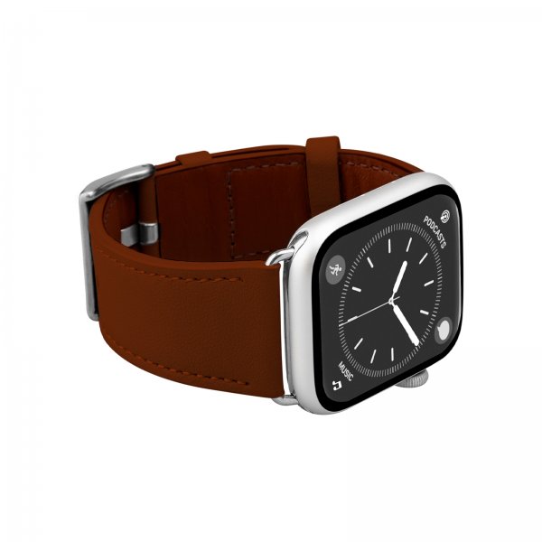 Puro Apple Watch 38/40/41/42mm Armband E-Classic Brun