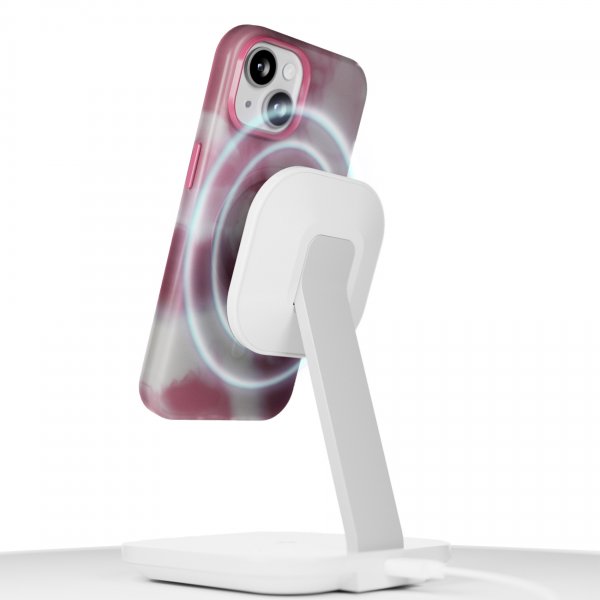 Puro iPhone 15 Skal Aqua Rosa
