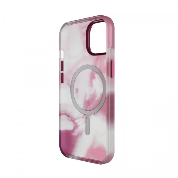 Puro iPhone 15 Skal Aqua Rosa