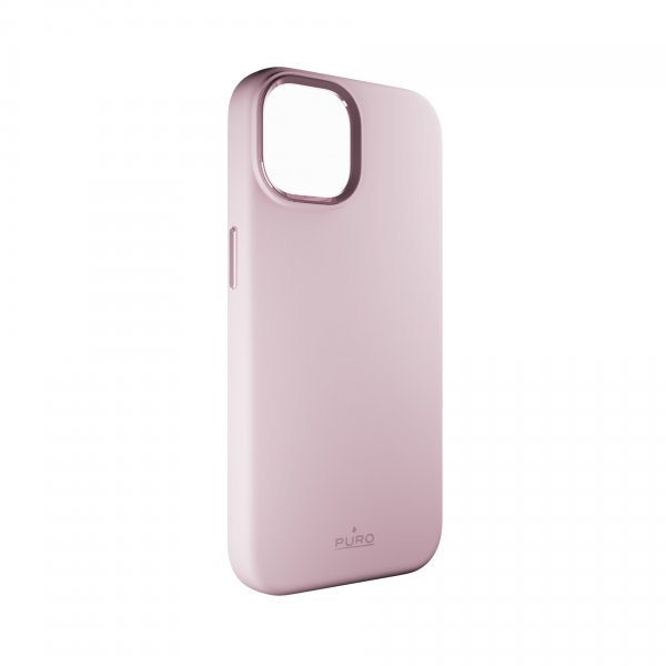 Puro iPhone 15 Plus Skal ICON Mag Pro Rosa