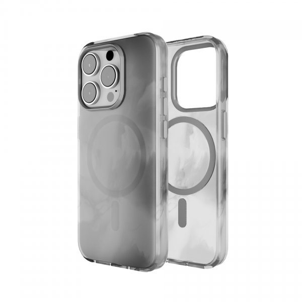 Puro iPhone 15 Pro Skal Aqua Silver