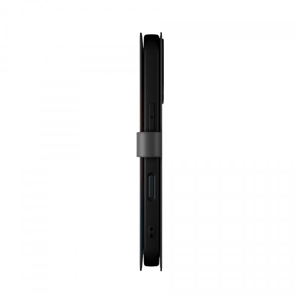 Puro iPhone 16 Fodral Wallet Stand Svart