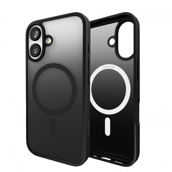 Puro iPhone 16 Skal Gradient Svart