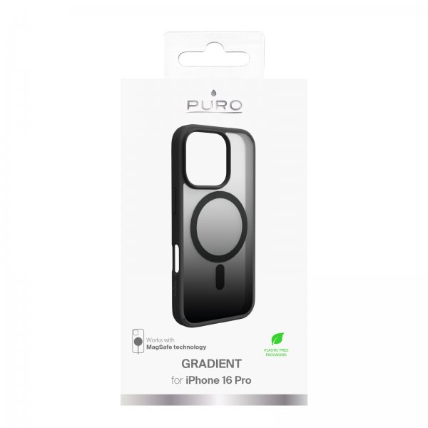 Puro iPhone 16 Pro Skal Gradient Svart