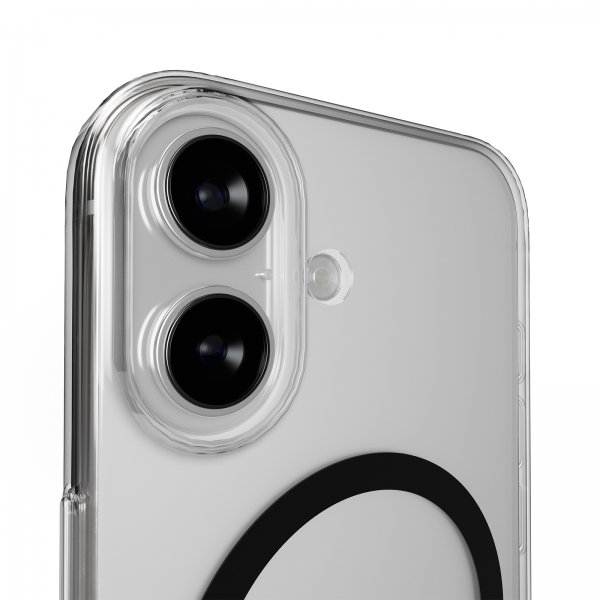 Puro iPhone 17 Skal Lite Mag Transparent Svart