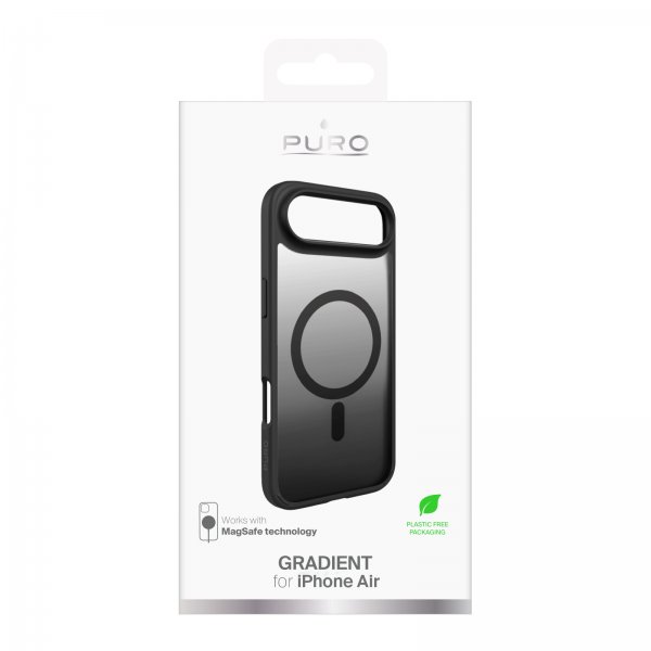 Puro iPhone Air Skal Gradient Svart
