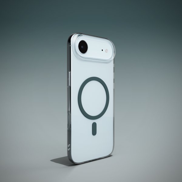Puro iPhone Air Skal Lite Mag Transparent Grön