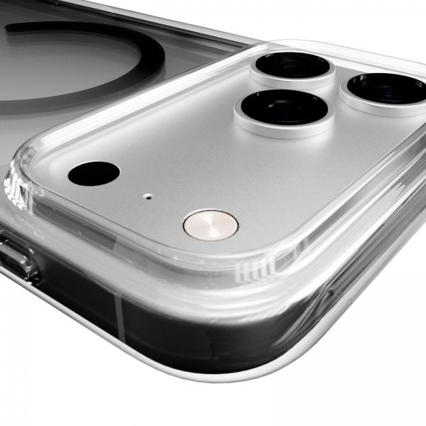 Puro iPhone 17 Pro Skal Lite Mag Transparent Grå
