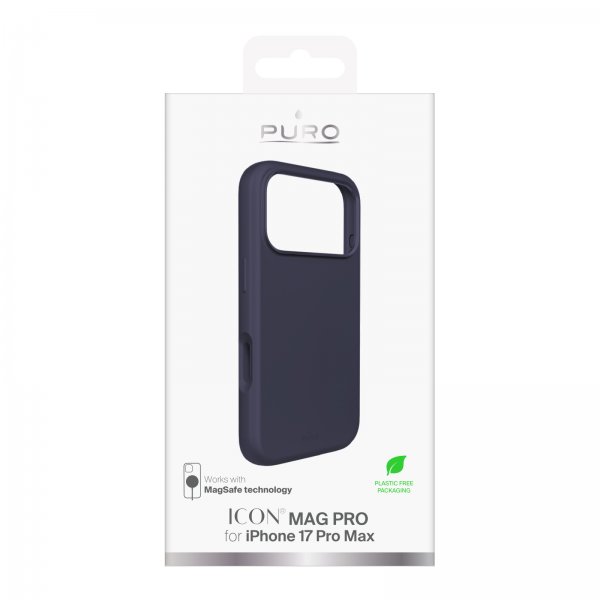 Puro iPhone 17 Pro Max Skal ICON Mag Pro Crown Blue