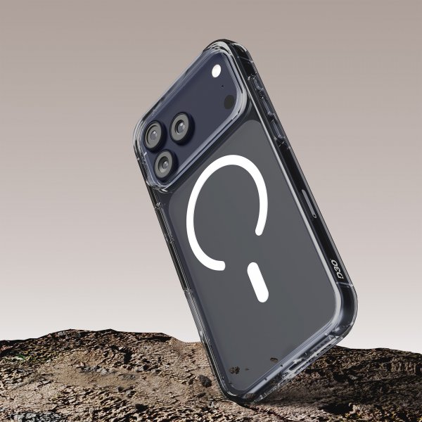 Puro iPhone 17 Pro Max Skal Impact Clear D3O MagSafe Transparent