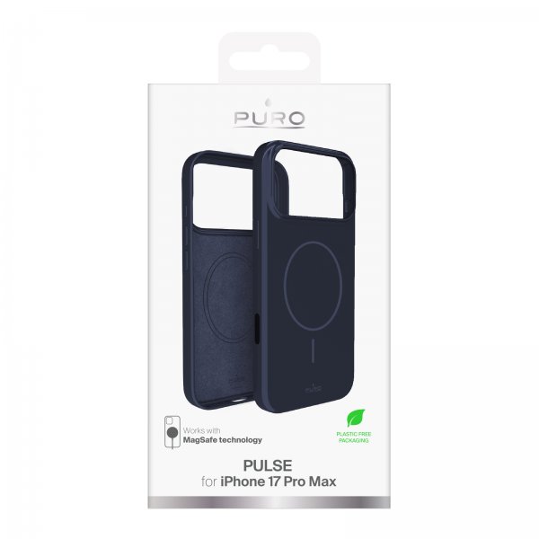 Puro iPhone 17 Pro Max Skal Pulse MagSafe Crown Blue