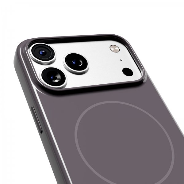 Puro iPhone 17 Pro Max Skal Pulse MagSafe Mörkgrå