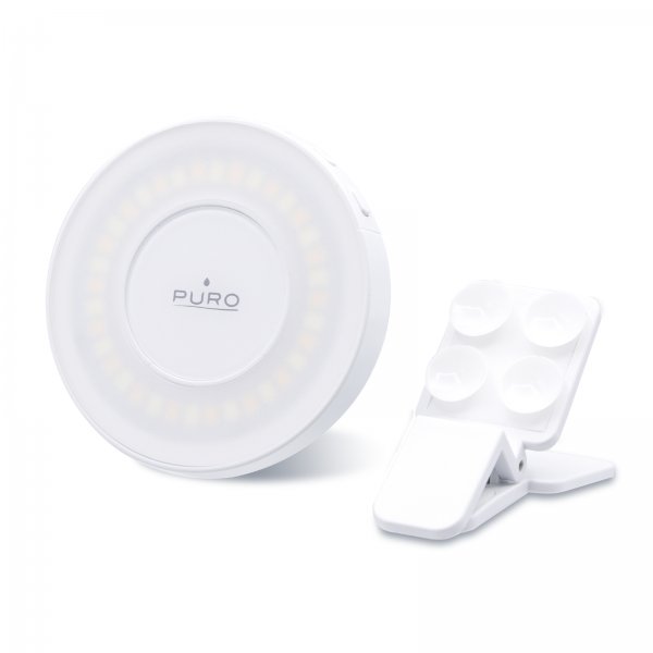 Puro Belysning MagLight Mini Light Ring MagSafe Vit