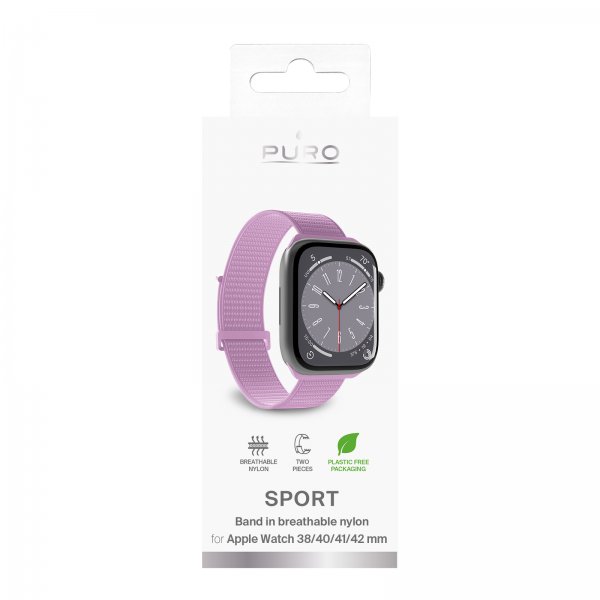 Puro Apple Watch 38/40/41/42mm Armband Sport Strap Coraltastic