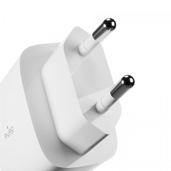 Puro Laddare med Kabel ProLite Kit USB-C 25W 1.2m Vit