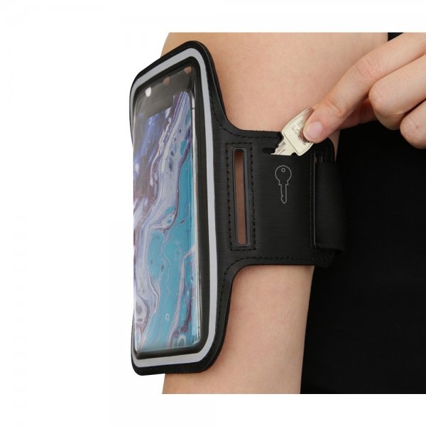 Streetz Reflective Sports Armband Svart