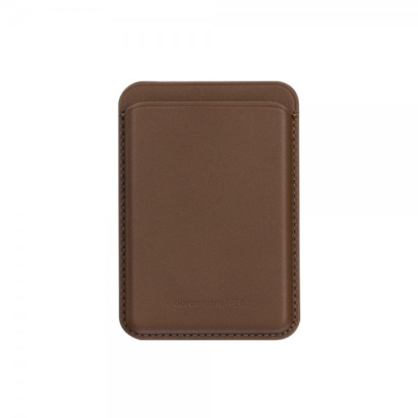dbramante1928 Korthållare Leather Wallet MagSafe Dark Tan
