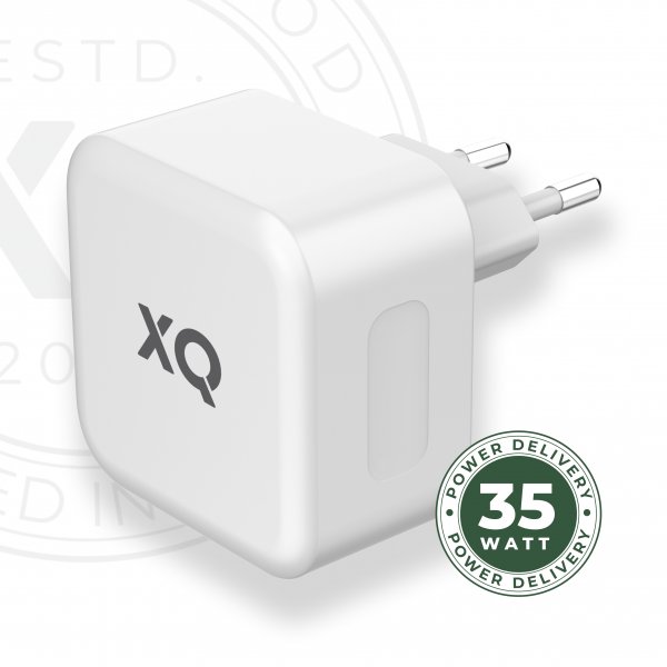 Xqisit Laddare 35W 2xUSB-C GaN Wall Charger