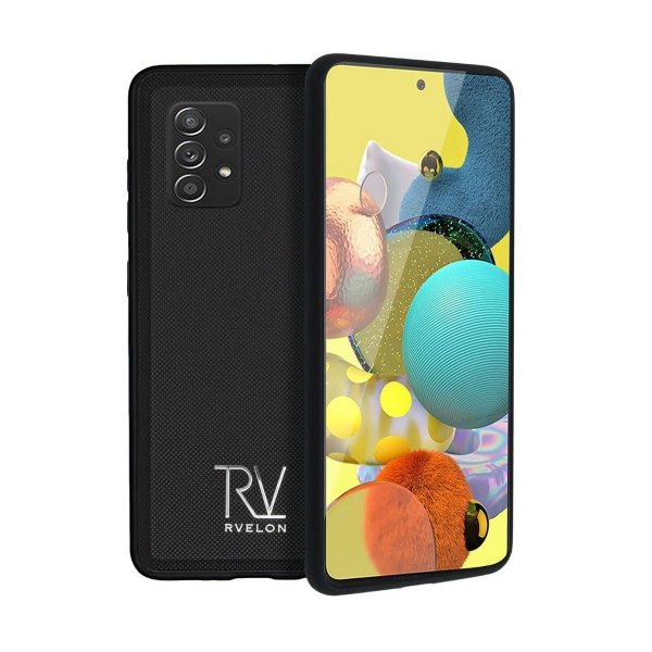 Rvelon Samsung Galaxy A52/A52s 5G Fodral Magnetiskt Avtagbart Skal Svart